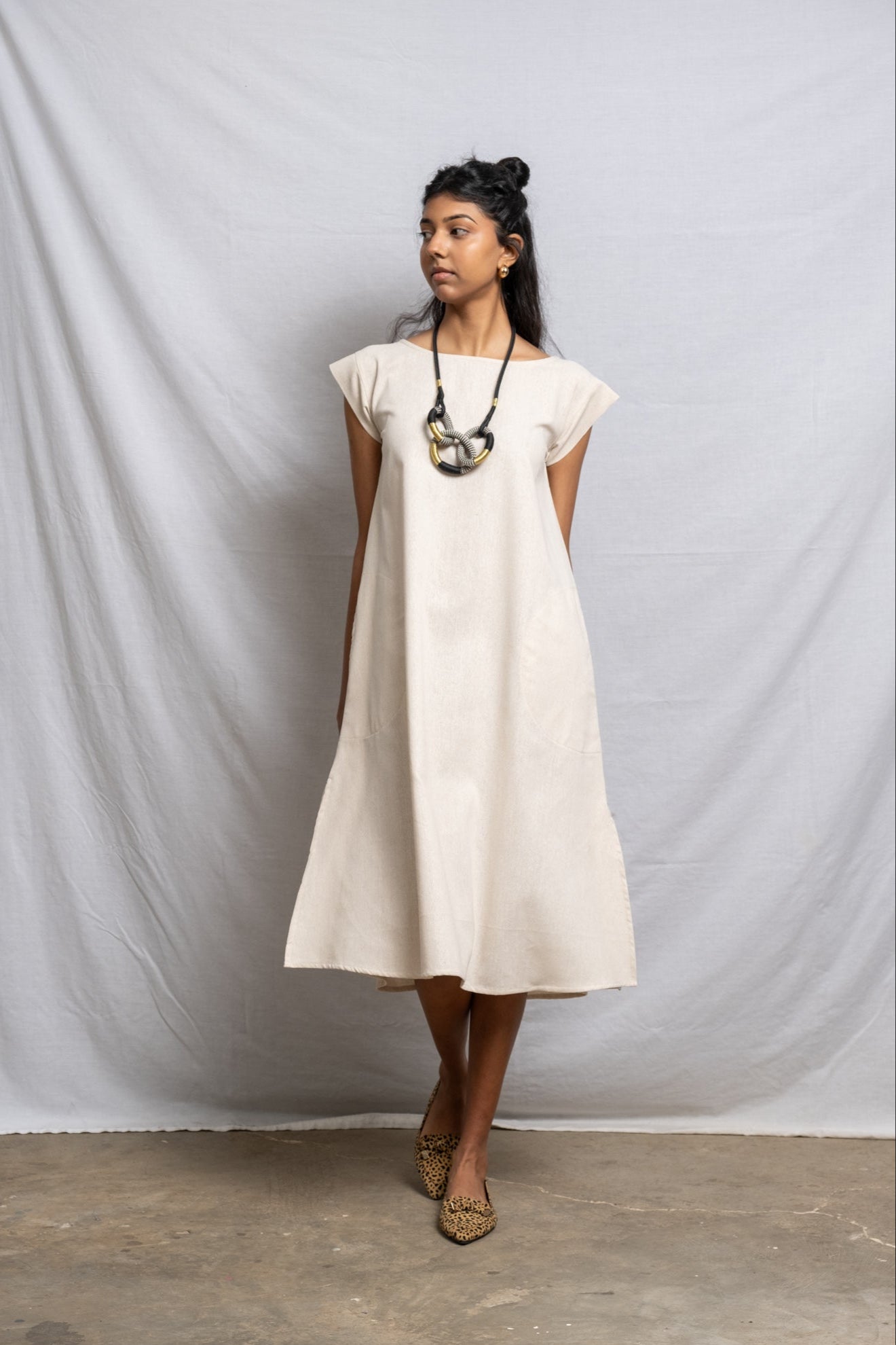 Annemarie Dress - Natural