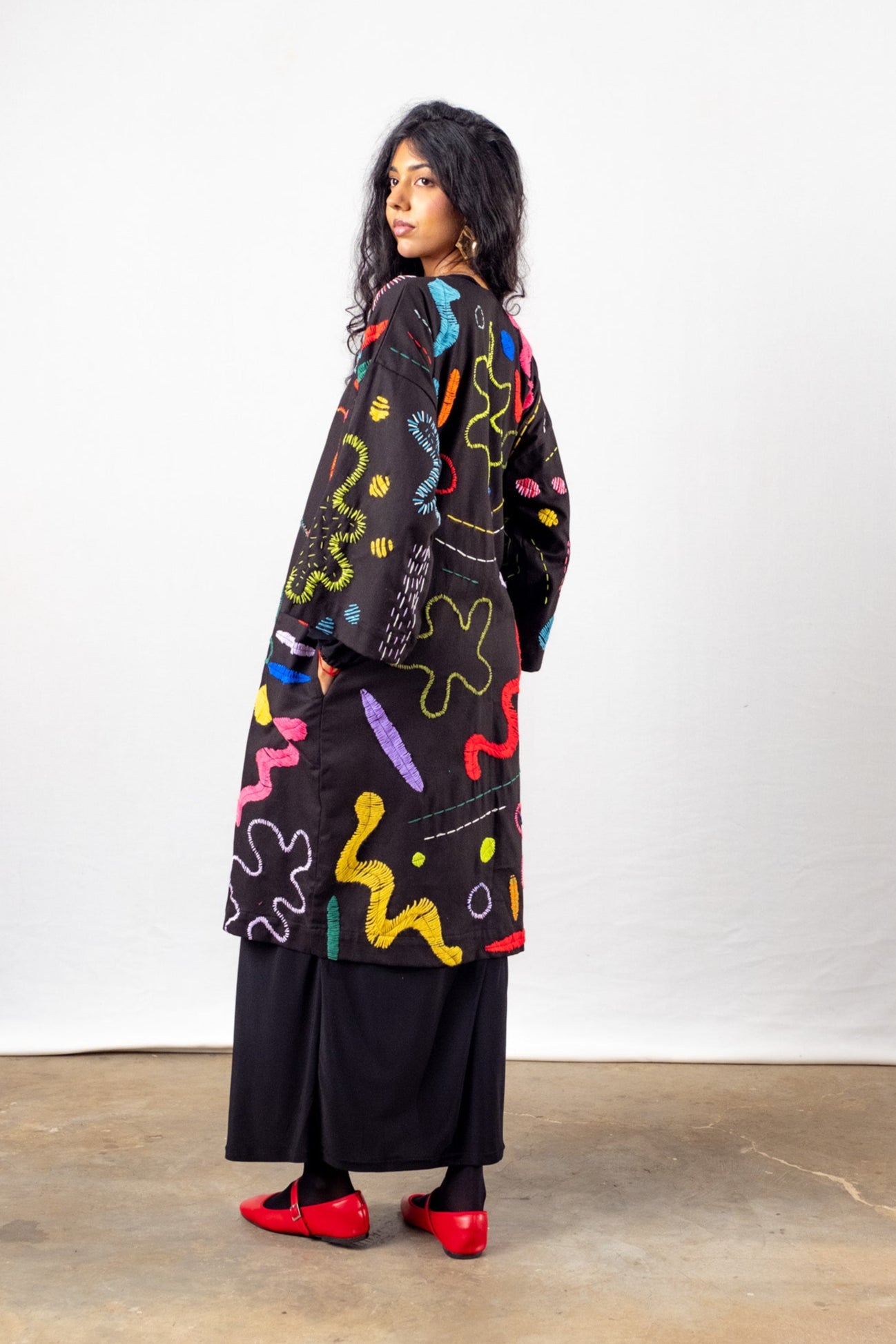 Hand Embroidery Coat