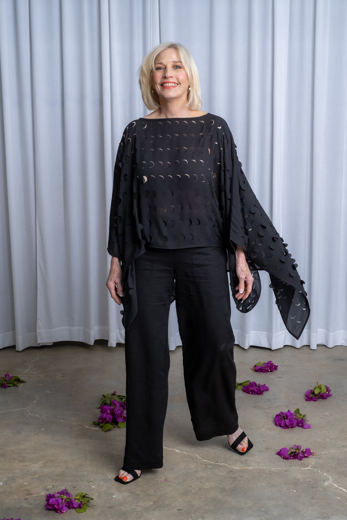 Laser Cut Top | Black