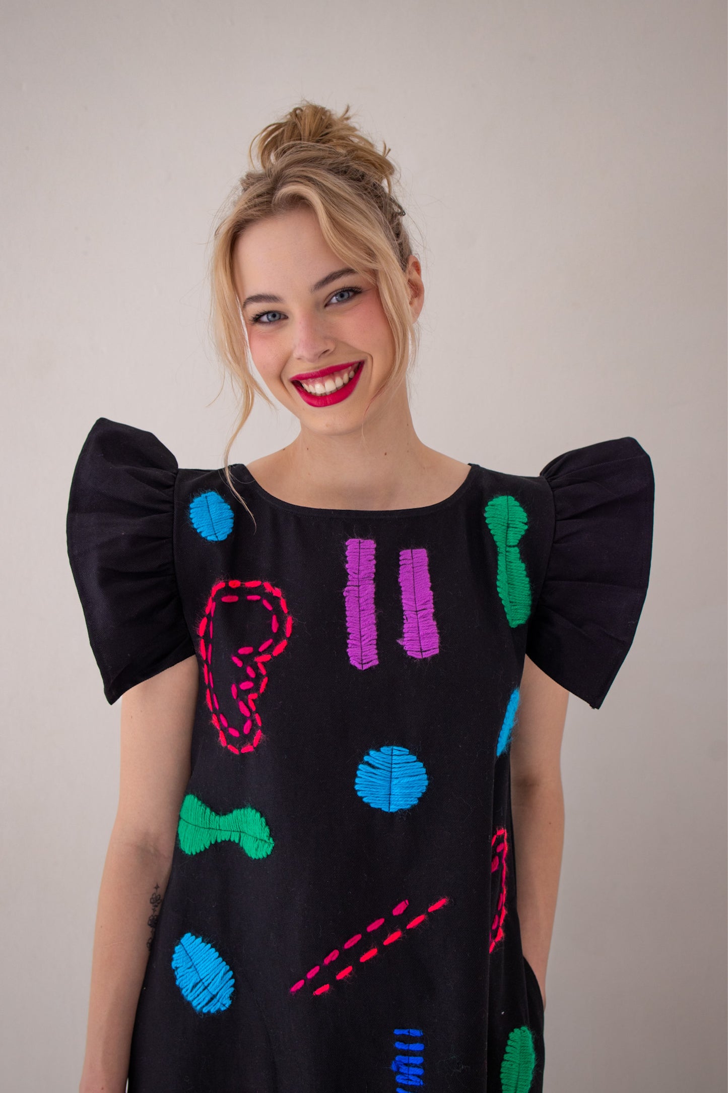 Artscape Dress | Black