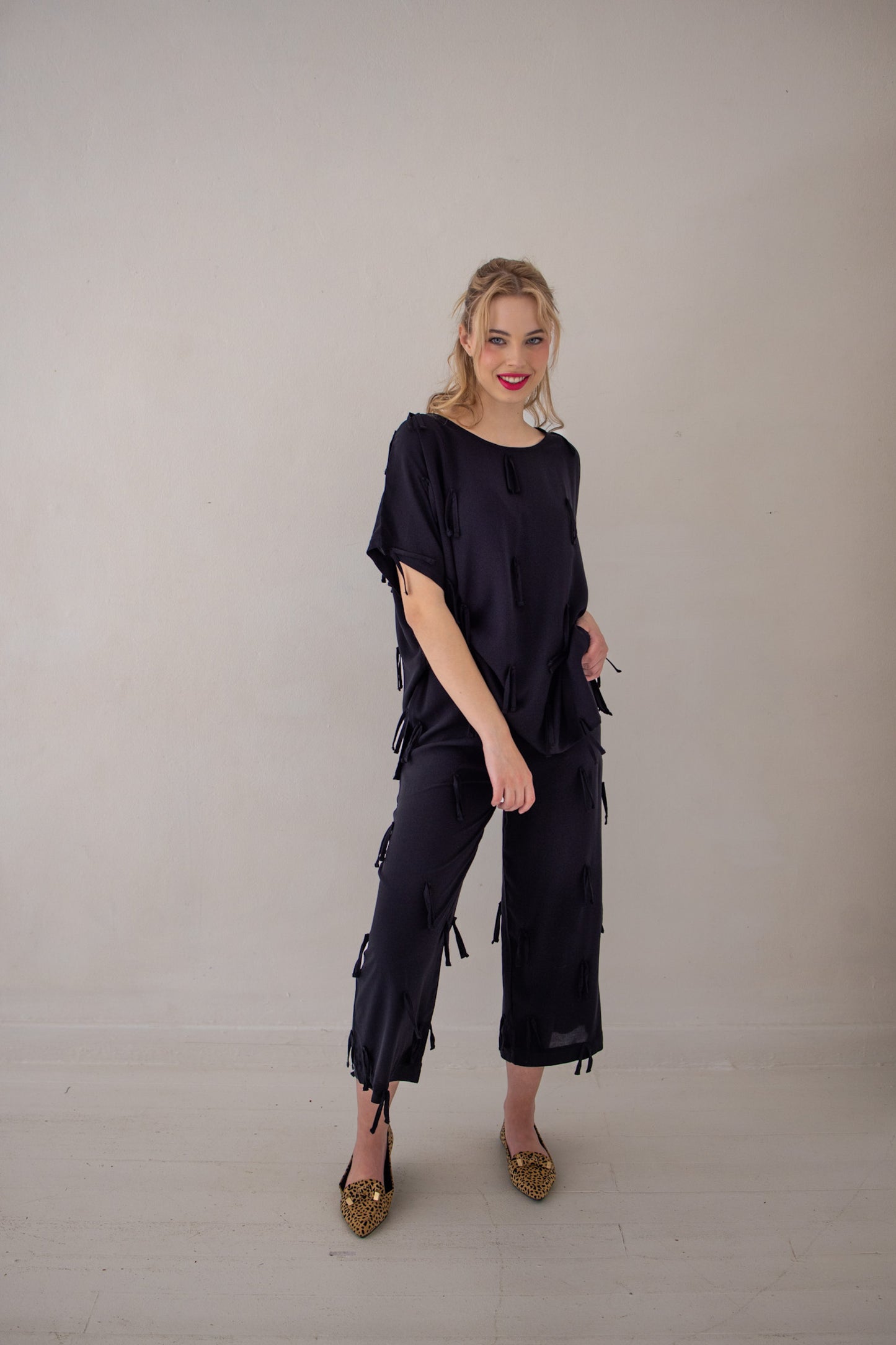 Texture Top | Black