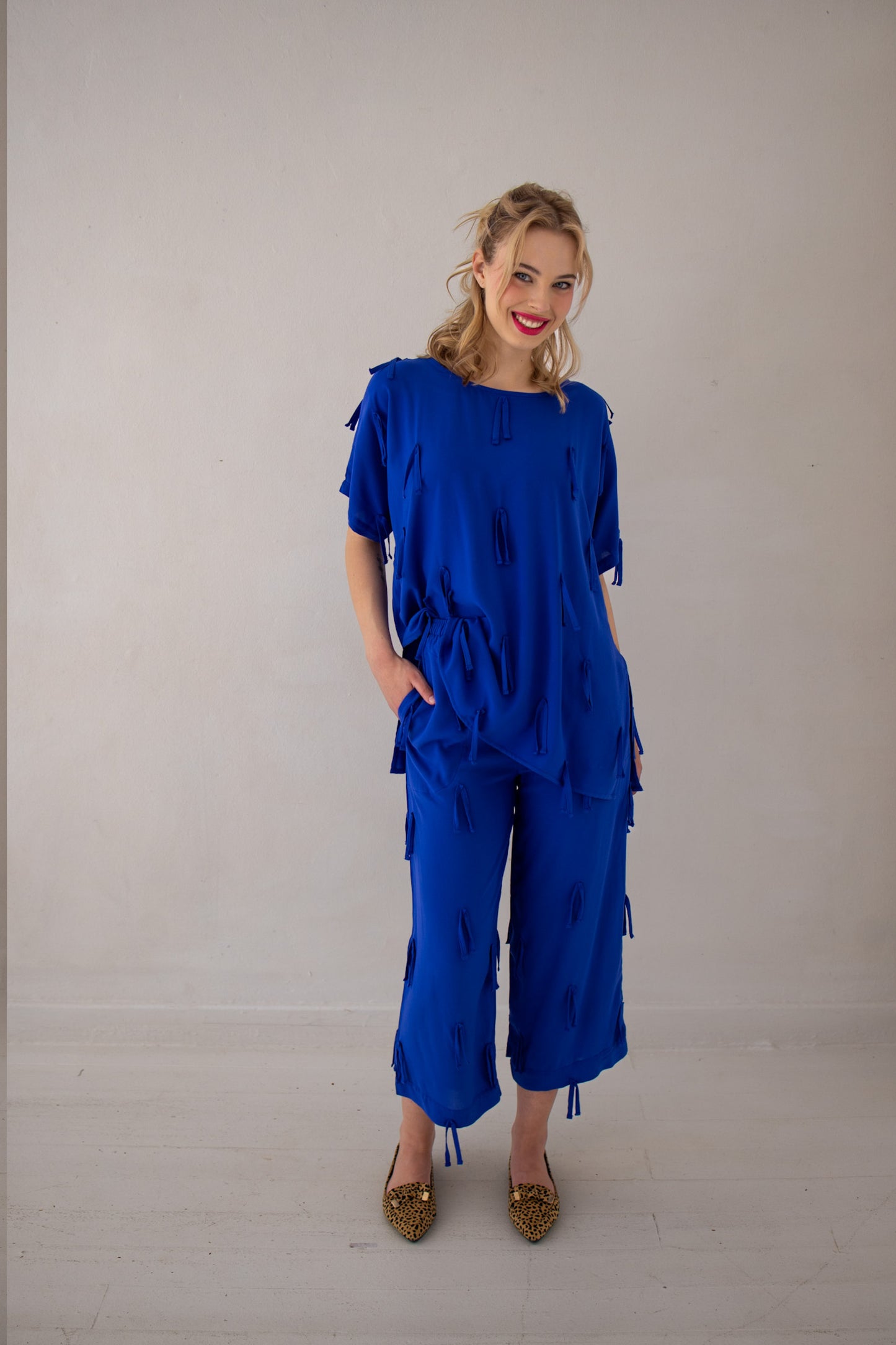 Texture Top | Cobalt