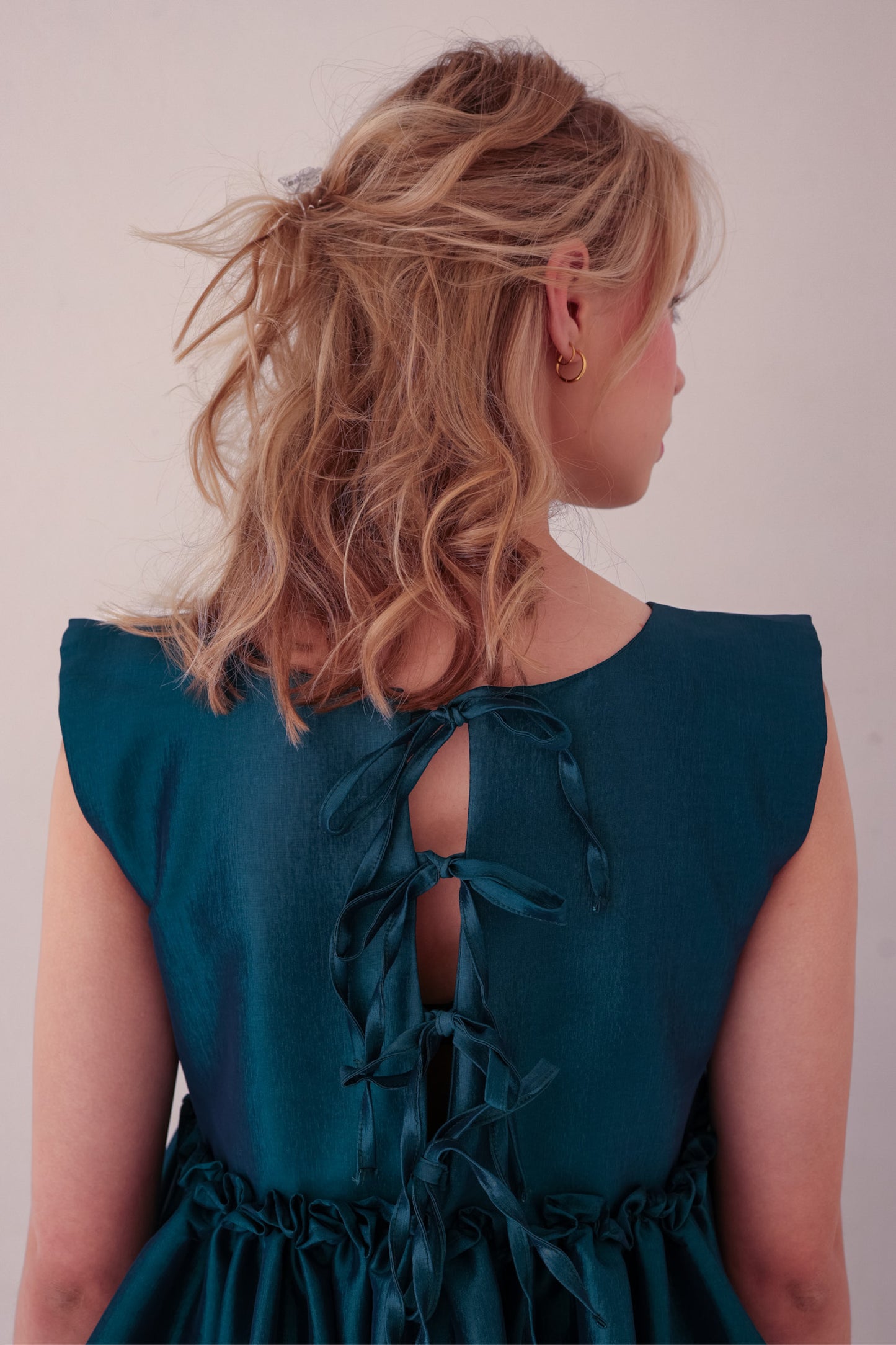 Abundance Mini Dress | Emerald Green & Black