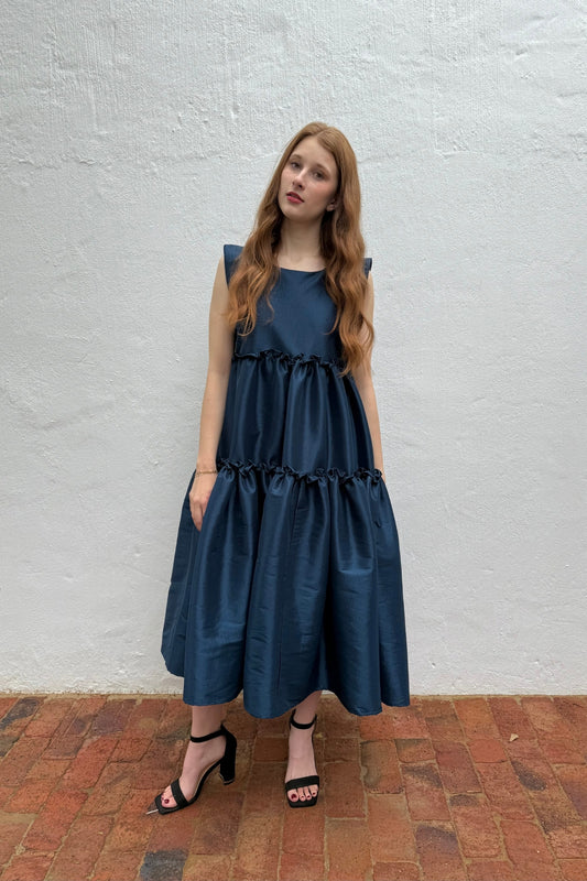 Abundance Maxi Dress | Ash Blue