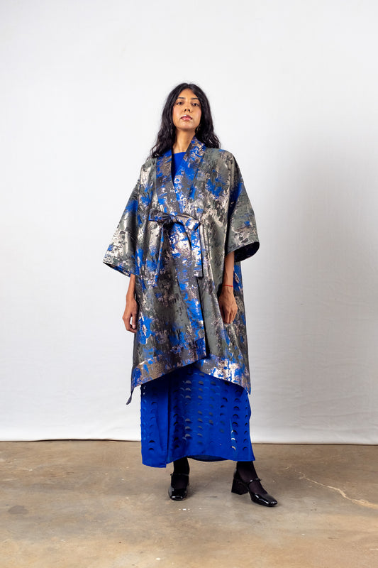 Brocade Cover-Up | Royal One Size