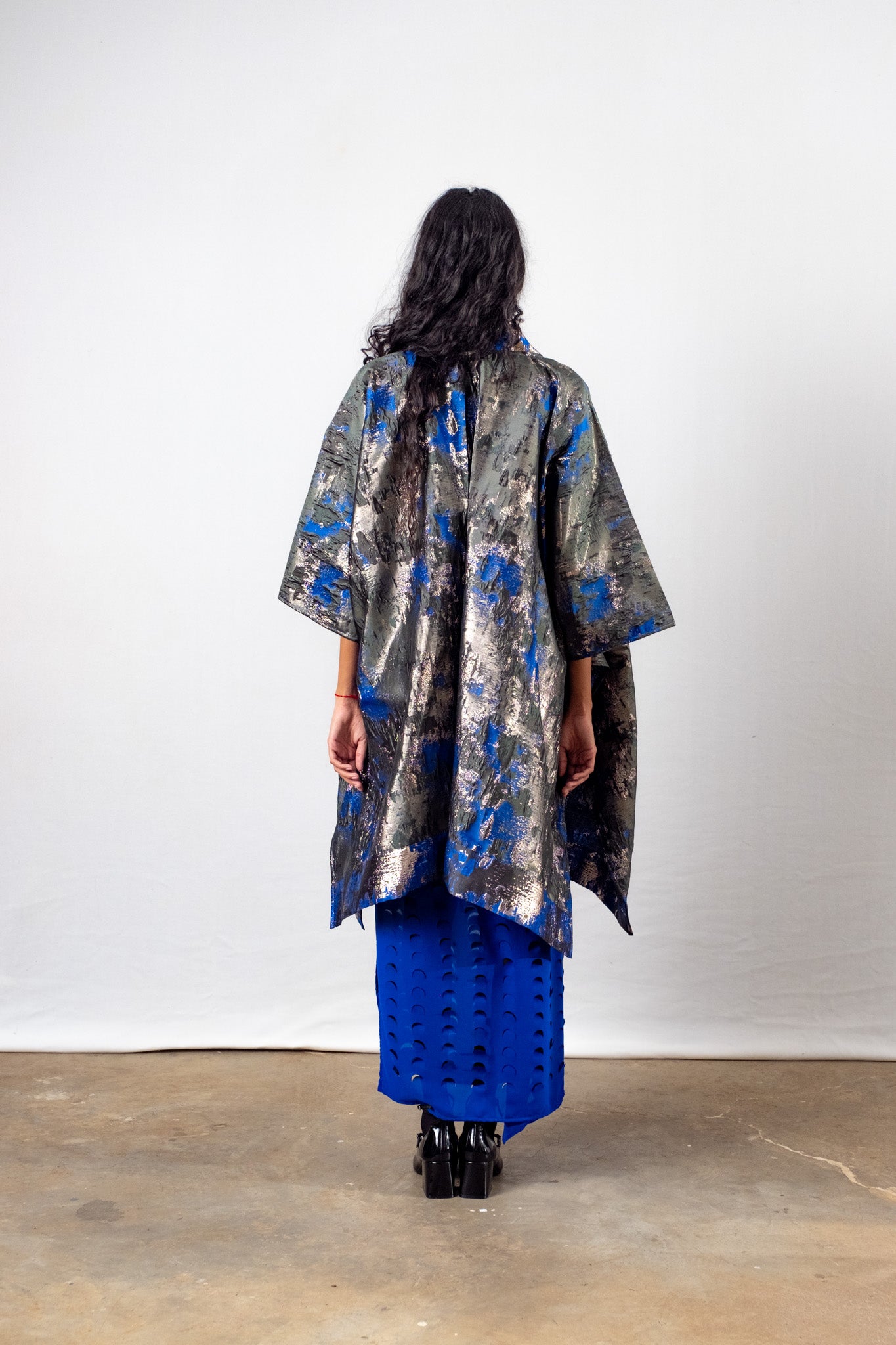 Brocade Cover-Up | Royal One Size