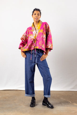 Cropped Cape Top | Sunrise