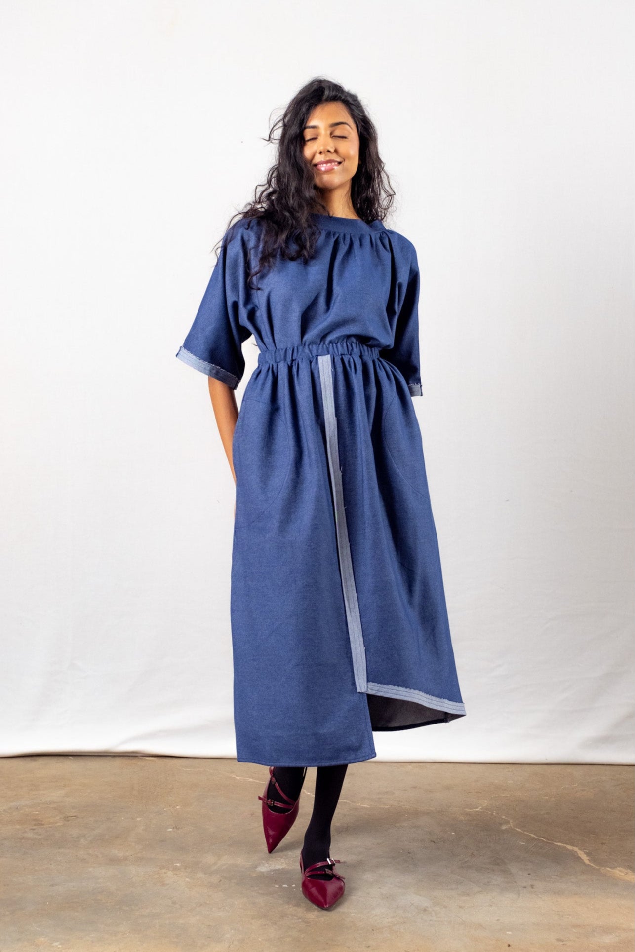 Spark Joy Skirt | Denim