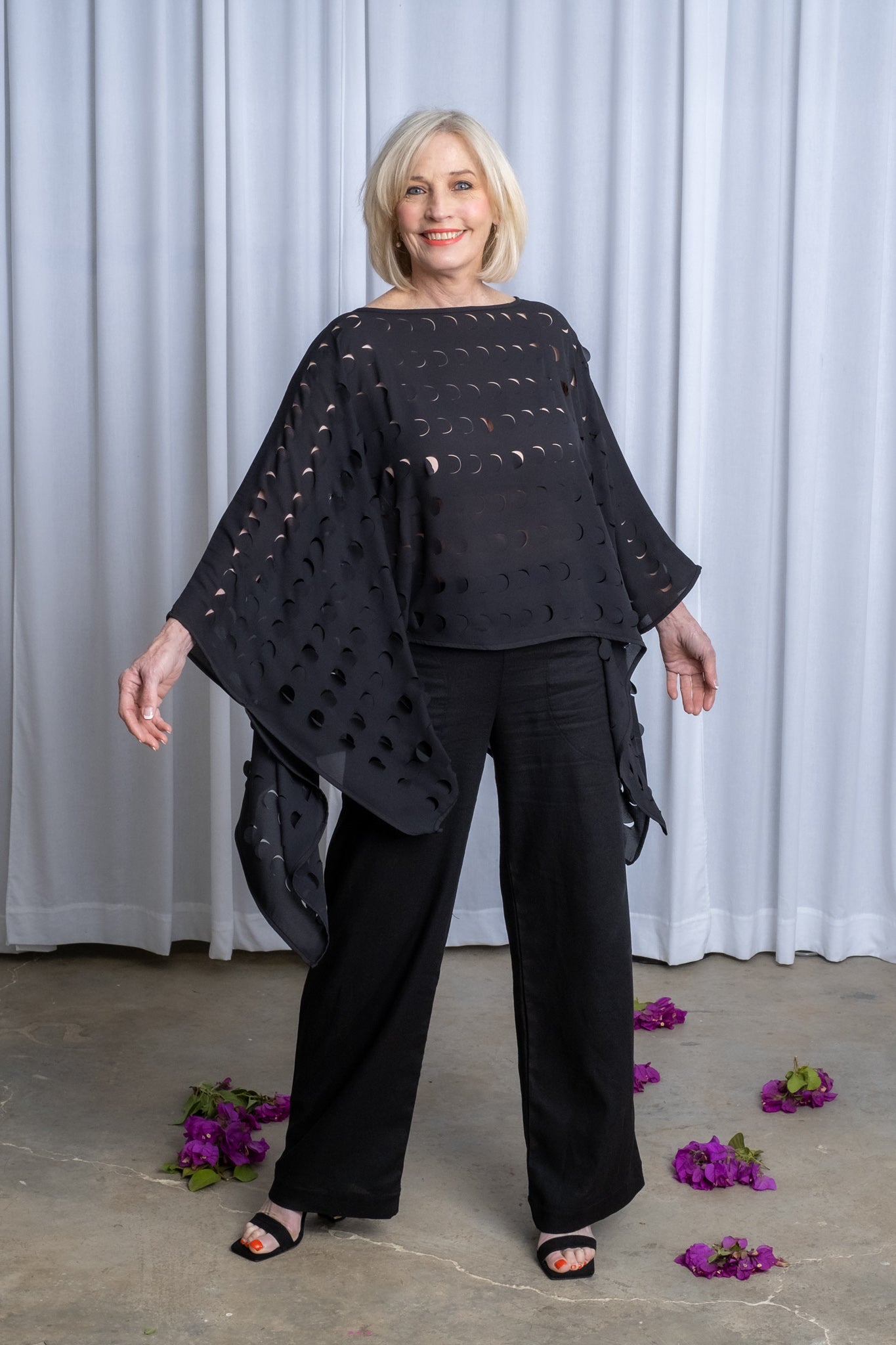 Laser Cut Top | Black