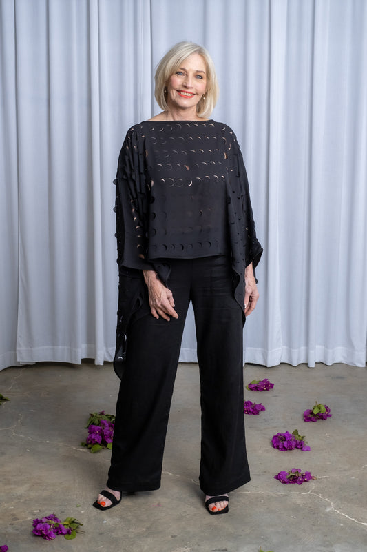 Laser Cut Top | Black