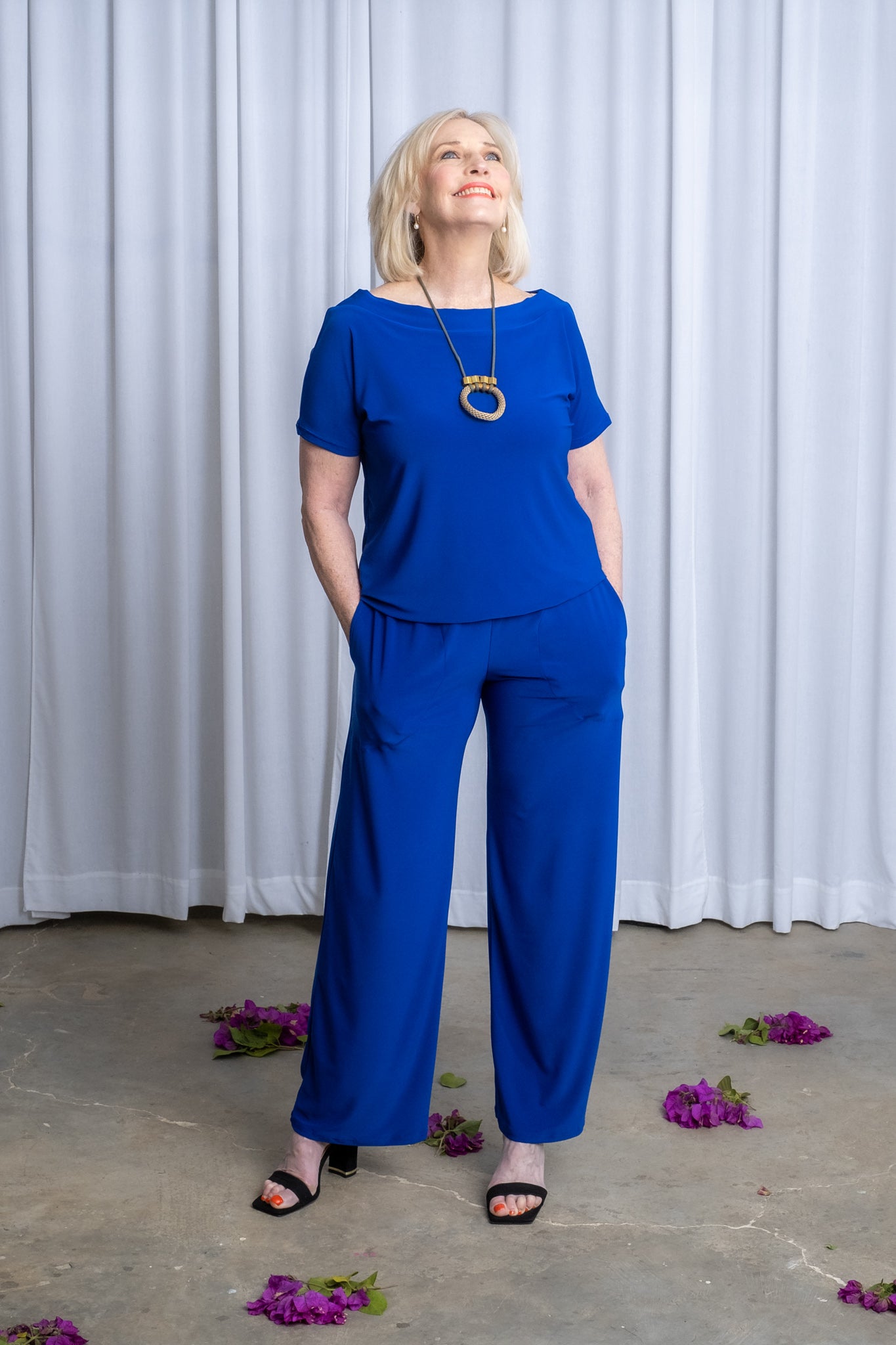 Summer Jumpsuit | Cobalt size 34