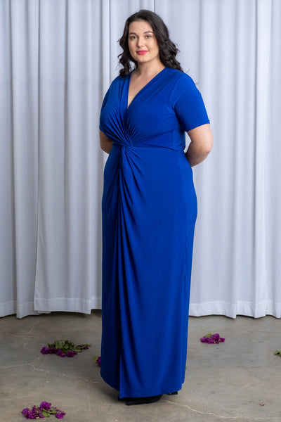 Maxi Twist Dress - Cobalt (More Options)