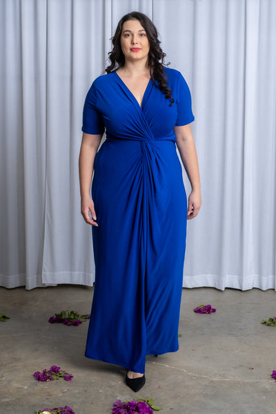 Maxi Twist Dress - Cobalt (More Options)