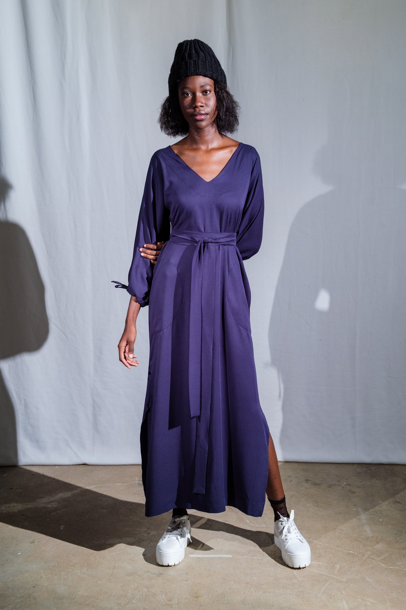 Ubusika Tunic Dress - Navy