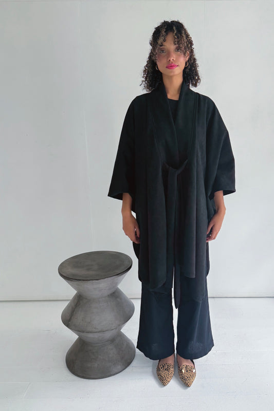 Kova Cape Jacket | Black