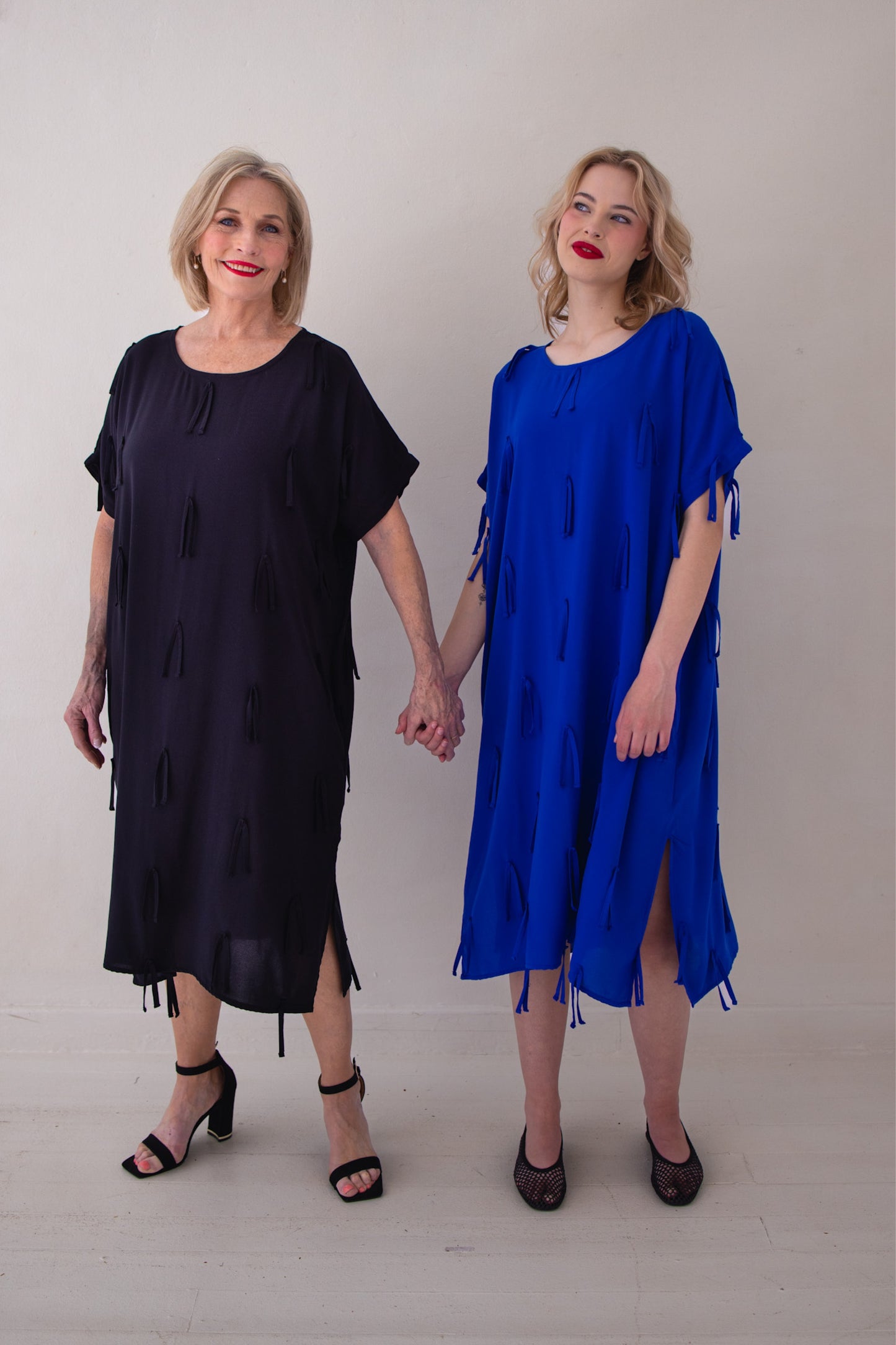 Texture Dress | Cobalt
