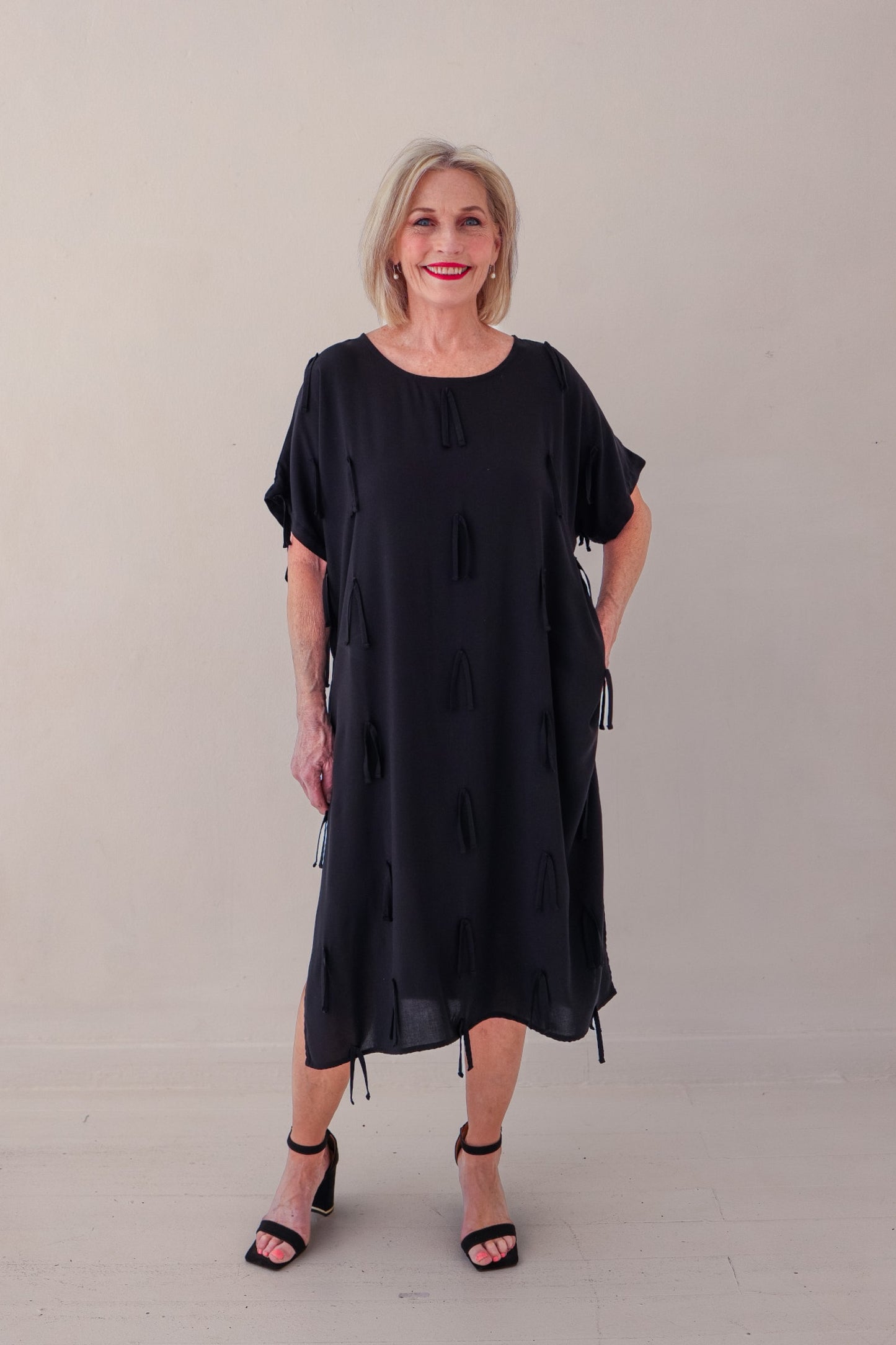 Texture Dress | Black