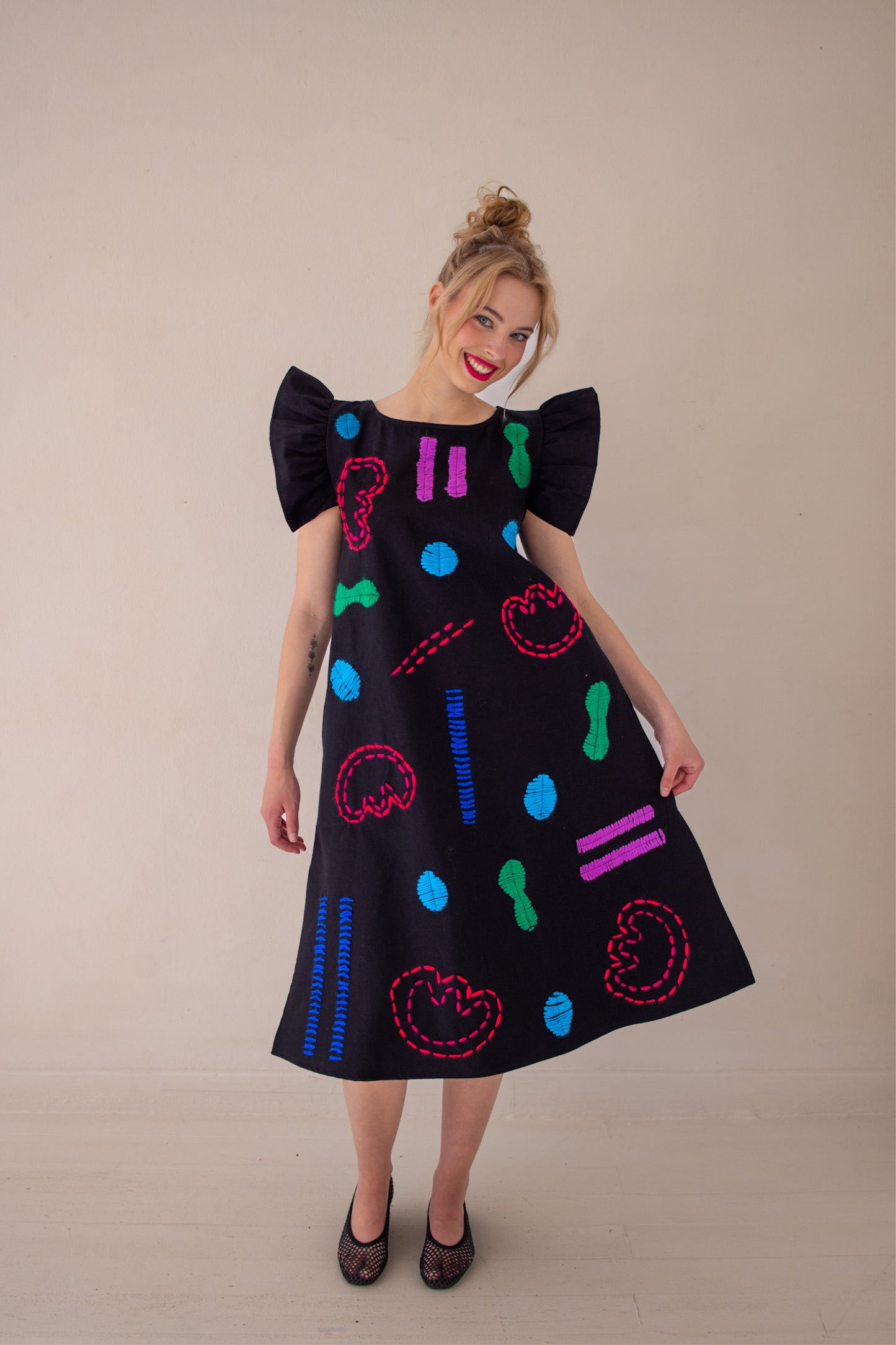 Artscape Dress | Black