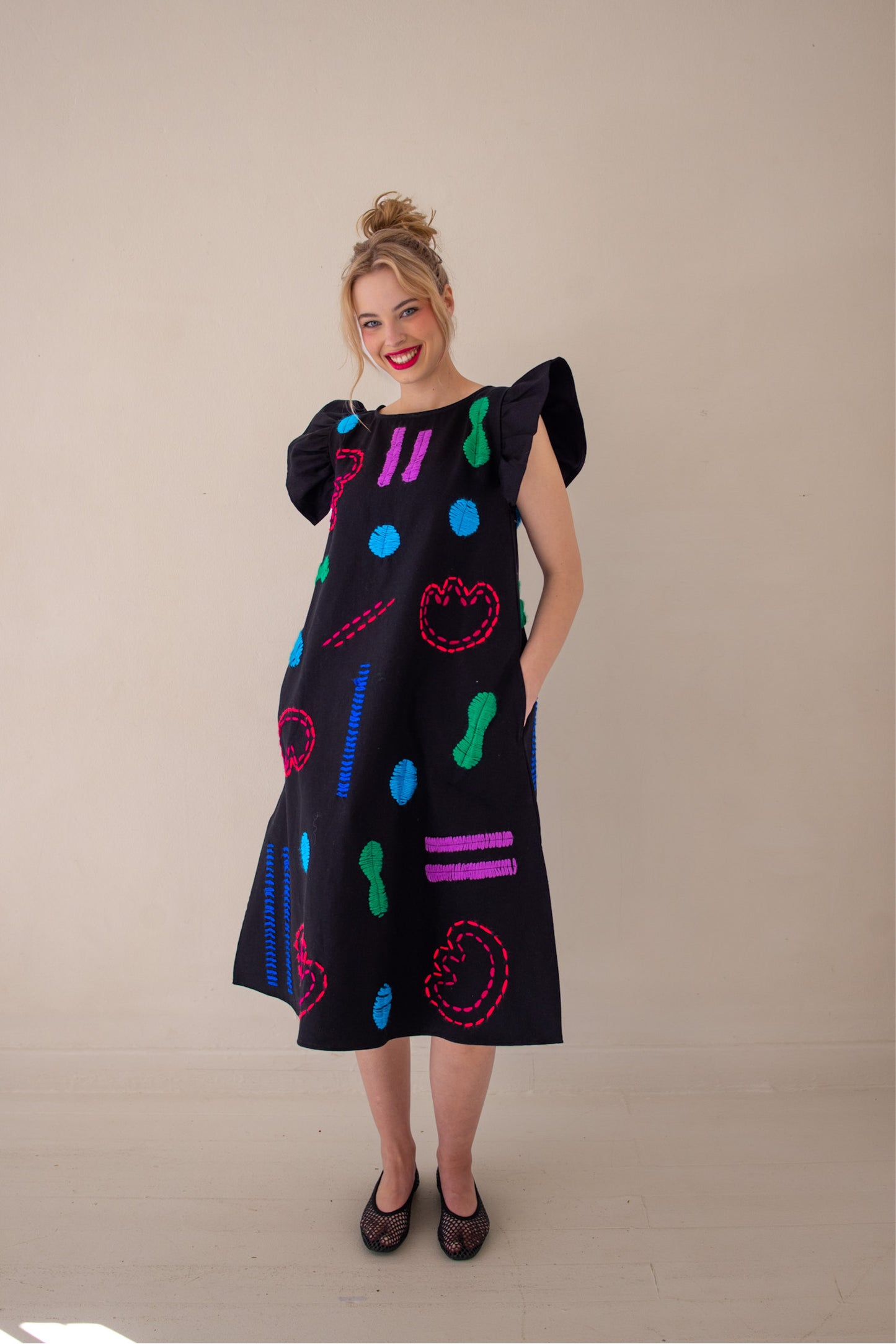 Artscape Dress | Black