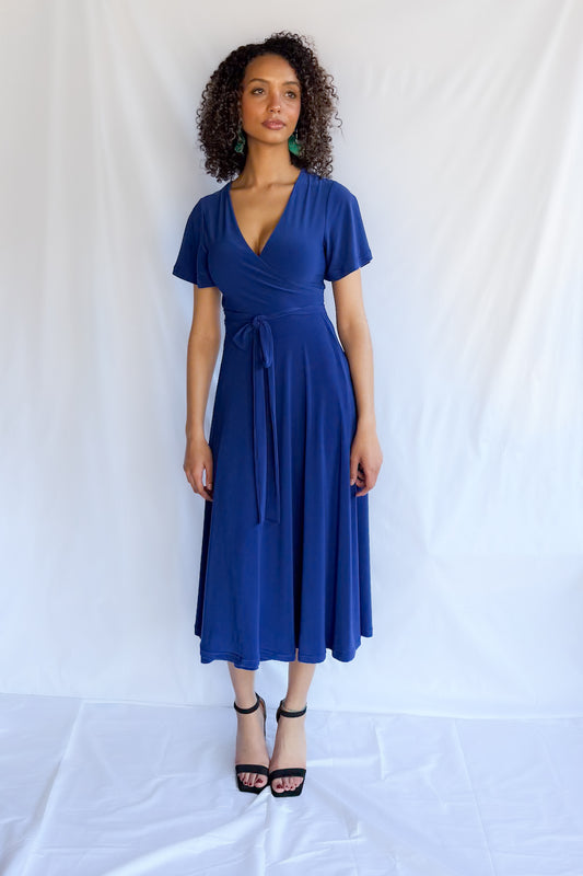 MIDI WRAP DRESS | More Colour Options