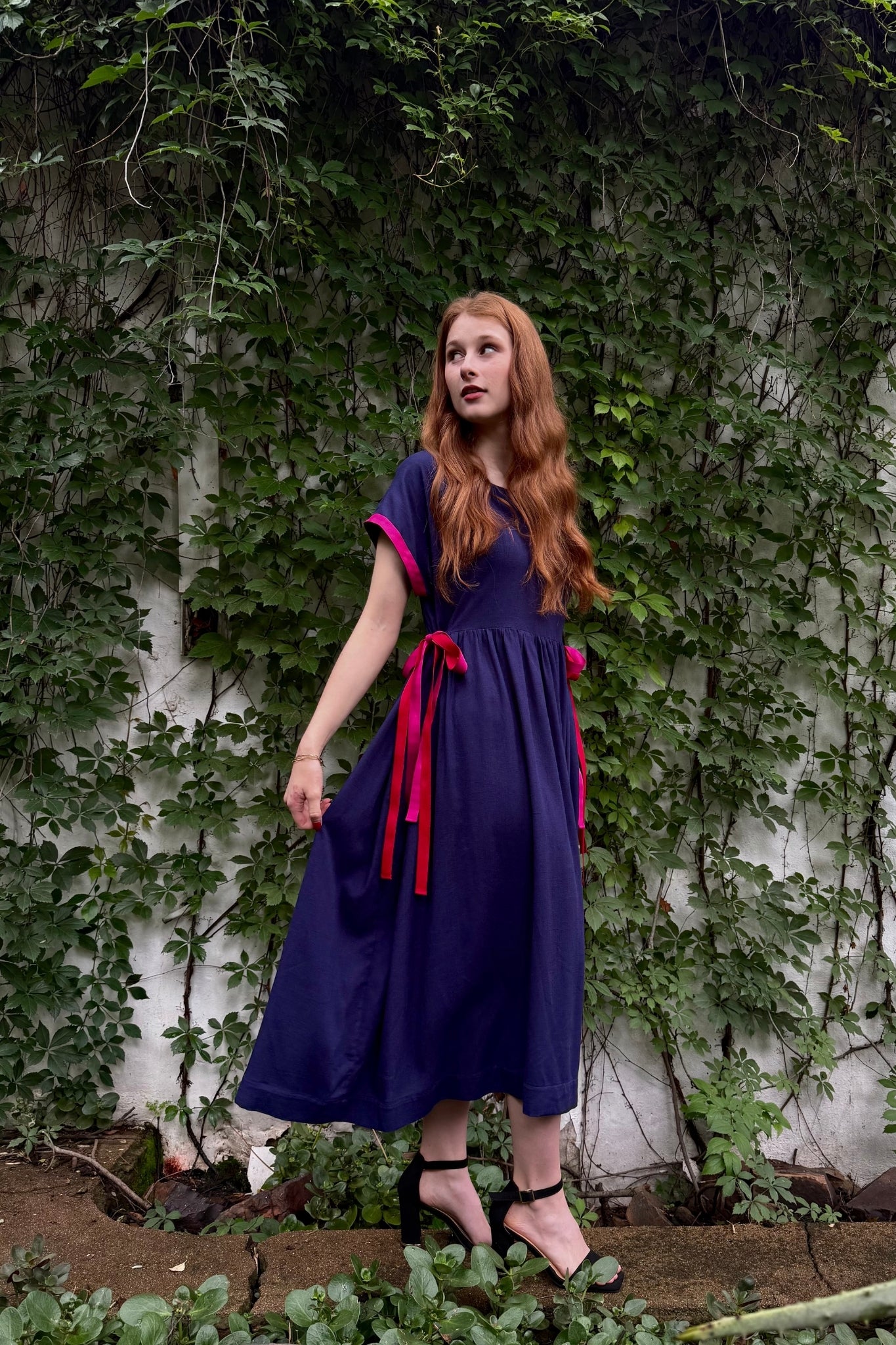 Heartbeat Dress | Navy