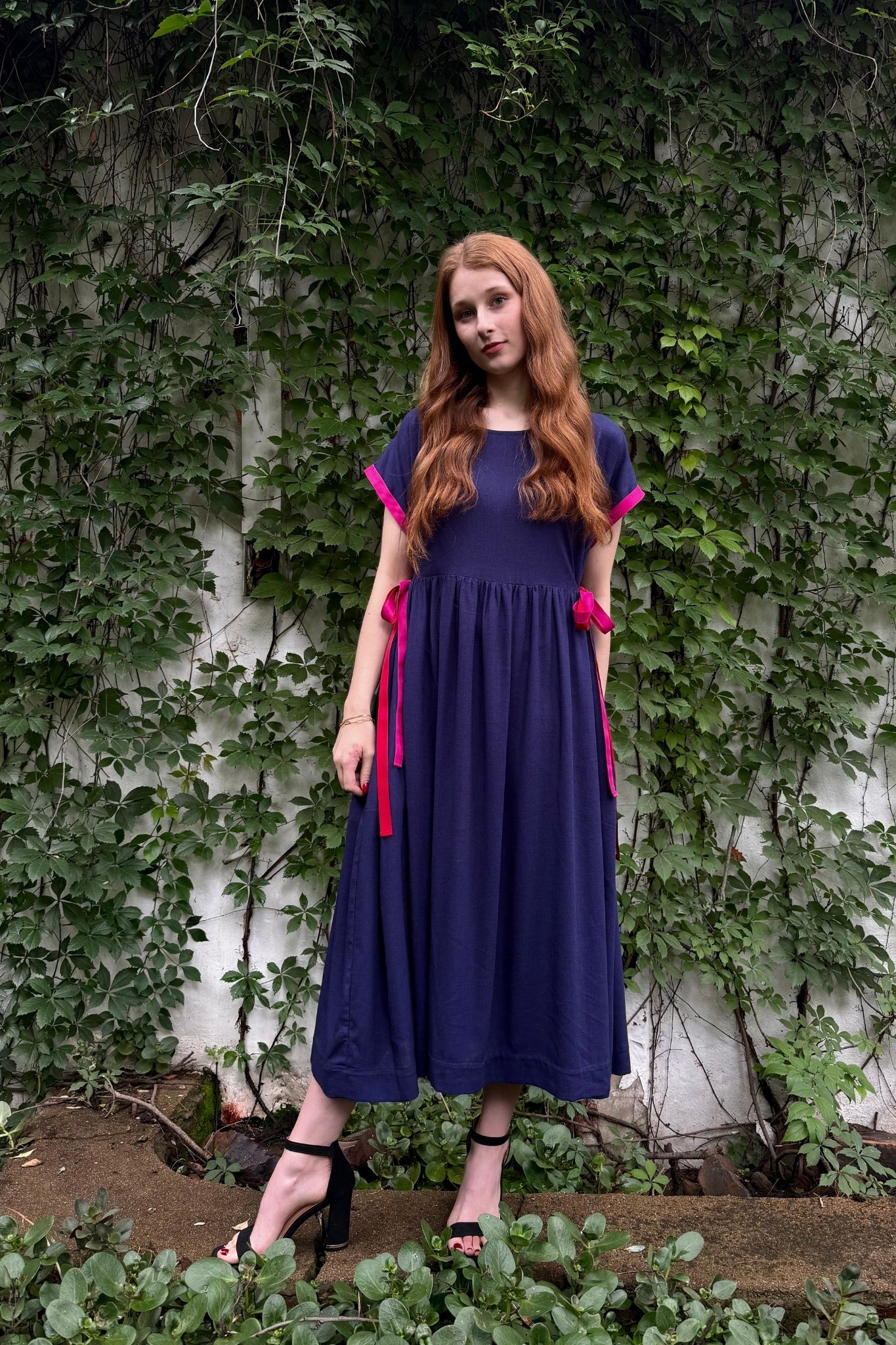 Heartbeat Dress | Navy