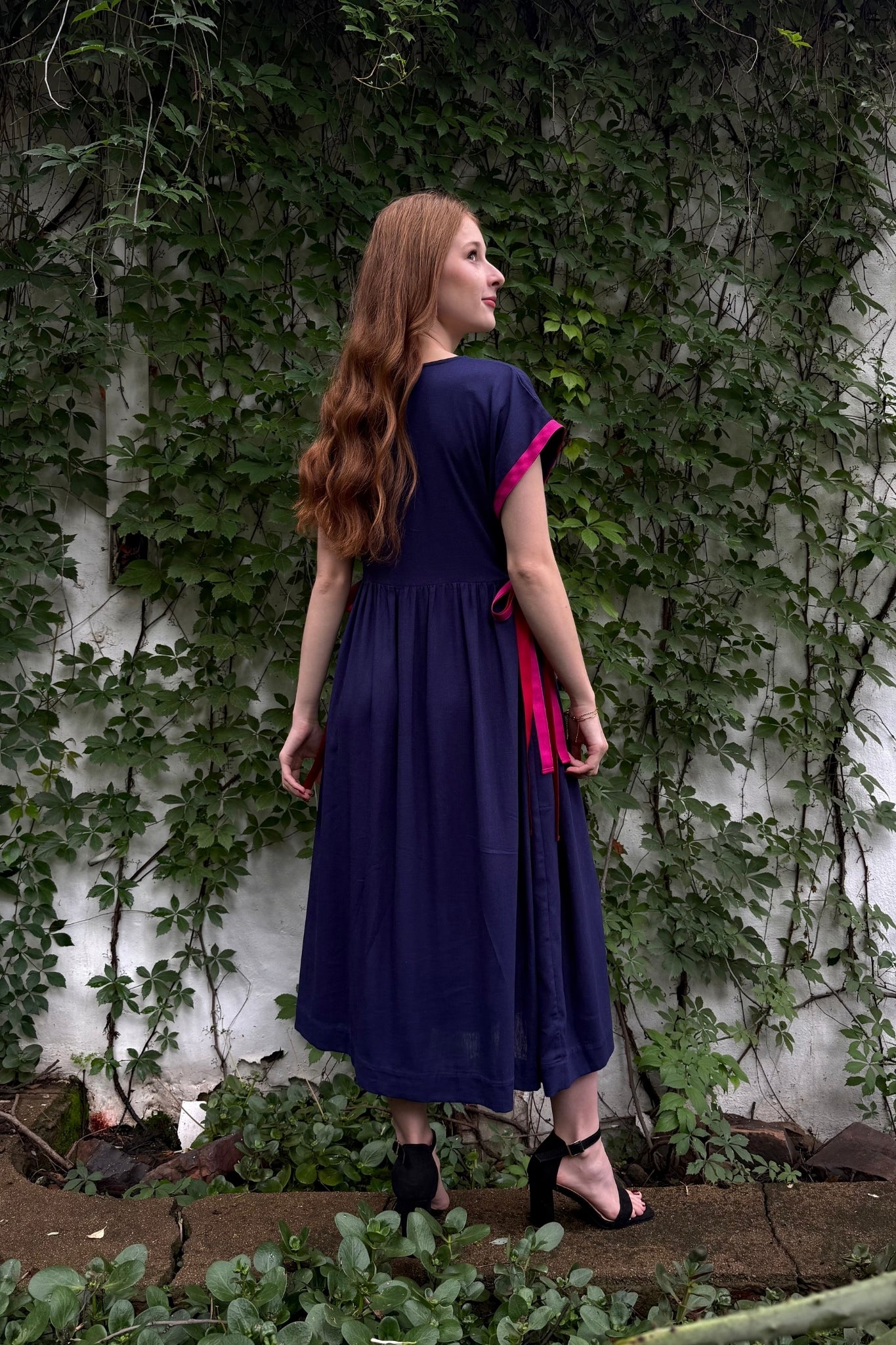 Heartbeat Dress | Navy